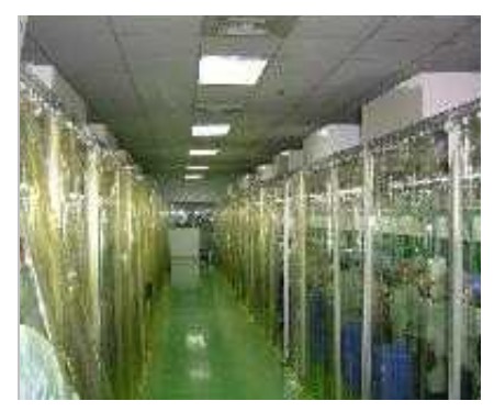 千級(jí)電子元件車間